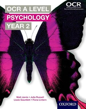 Imagen del vendedor de Ocr A Level Year 2 Psychology a la venta por GreatBookPrices