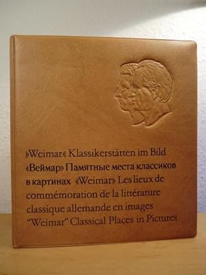 Seller image for Weimar. Klassikersttten im Bild [Mappe mit 36 Fototafeln - vollstndig] for sale by Antiquariat Weber
