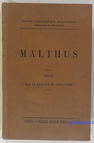Malthus Essai sur le principe de population