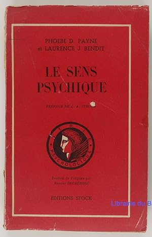 Seller image for Le sens psychique for sale by Librairie du Bassin