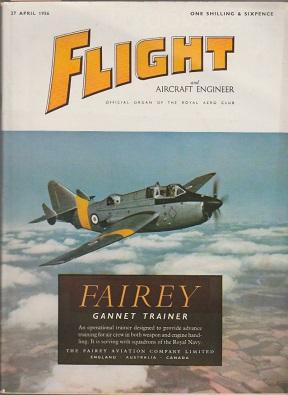 Flight And Aircraft Engineer : No. 2466 Vol. 69. : 27 April 1956
