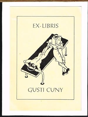 Ex-Libris Gustl Cuny.