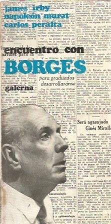 Bild des Verkufers fr Encuentro con Borges zum Verkauf von Black Rock Books