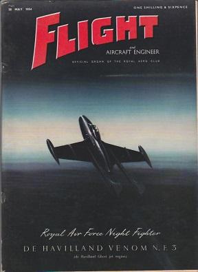 Flight And Aircraft Engineer : No. 2366 Vol. 65. : 28 May 1954