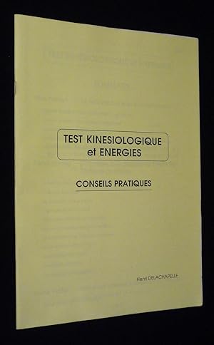 Seller image for Test kinsiologique et nergies : conseils pratiques for sale by Abraxas-libris