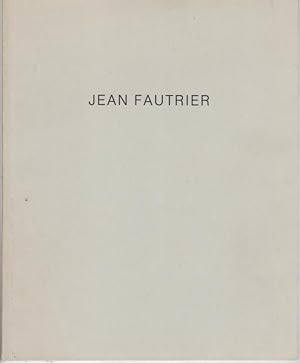 Bild des Verkufers fr Jean Fautrier - Bilder 1926 - 1930 zum Verkauf von Buchhandlung Klaus Bittner GmbH
