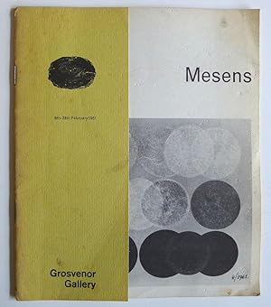 Imagen del vendedor de Mesens. Grosvenor Gallery, London 8th-28th February 1961. a la venta por Roe and Moore