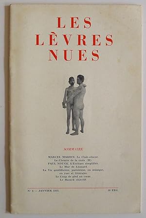 Les Lèvres Nues. No.4, Janvier 1955.