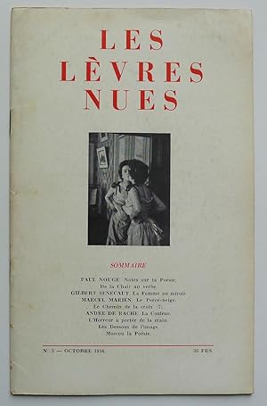 Image du vendeur pour Les Lvres Nues. No.3, Octobre 1954. mis en vente par Roe and Moore