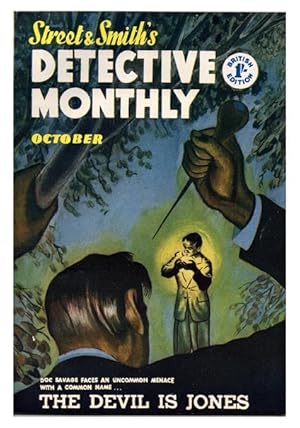 The Devil is Jones [and] The Startled Face of Death [in] Street & Smith's Detective Monthly. Vol....