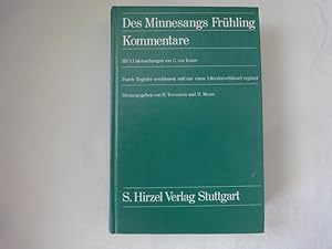 Imagen del vendedor de Des Minnesanges Frhling. Untersuchungen. a la venta por Malota