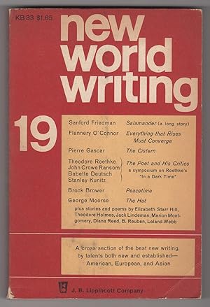 Immagine del venditore per New World Writing 19 (1961) - includes Everything That Rises Must Converge by Flannery O'Connor venduto da Philip Smith, Bookseller