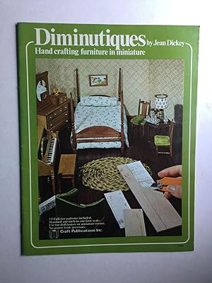 Bild des Verkufers fr Diminutiques: Hand Crafting Furniture in Miniature zum Verkauf von WellRead Books A.B.A.A.