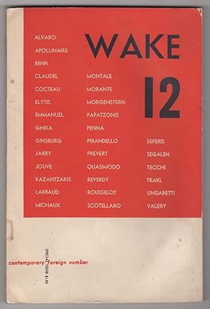 Imagen del vendedor de Wake 12 (Contemporary Foreign Number; 1953) a la venta por Philip Smith, Bookseller