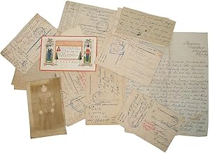 Seller image for Collection of Letters from POW British Navy Soldier to Welsh Nurse for sale by B & B Rare Books, Ltd., ABAA