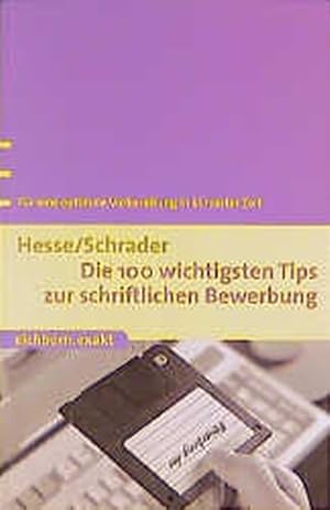 Image du vendeur pour Die 100 wichtigsten Fragen zur schriftlichen Bewerbung : fr eine optimale Vorbereitung in krzester Zeit. mis en vente par Versandantiquariat Felix Mcke