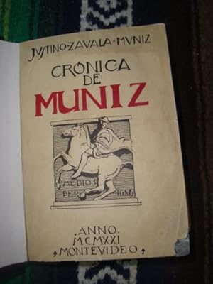 Immagine del venditore per Crnica de Muniz venduto da Libros del cuervo