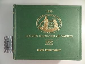 Lloyd's Register of Yachts. 1952.
