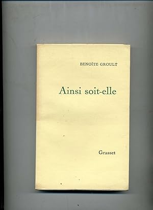 Seller image for AINSI SOIT-ELLE. for sale by Librairie CLERC