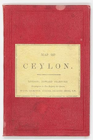 Map of Ceylon.