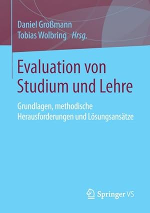 Bild des Verkufers fr Evaluation von Studium und Lehre zum Verkauf von BuchWeltWeit Ludwig Meier e.K.