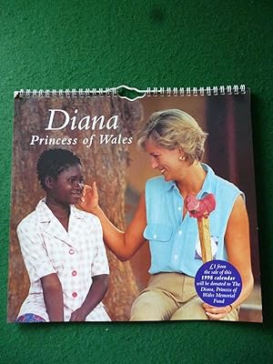Diana Princess of Wales 1998 Calendar