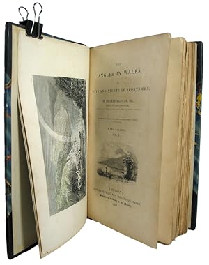 Bild des Verkufers fr The Angler in Wales, or Days and Nights of Sportsmen. In Two Volumes zum Verkauf von J. Patrick McGahern Books Inc. (ABAC)