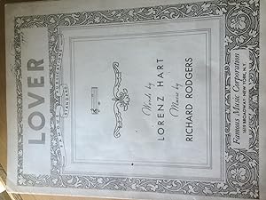Seller image for Lover for sale by H&G Antiquarian Books