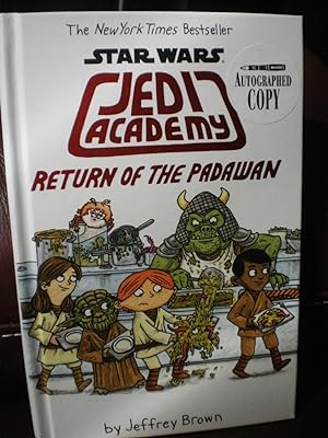 Bild des Verkufers fr Star Wars Jedi Academy Return Of The Padawan (Hand signed copy w/BONUS) zum Verkauf von impopcult1/Rivkin