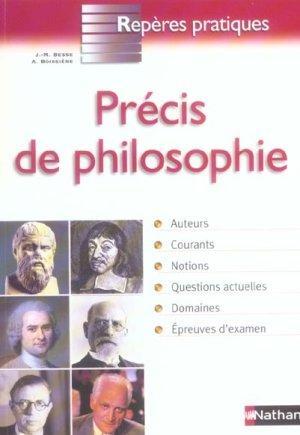 precis de philosophie - reperes pratiques n38