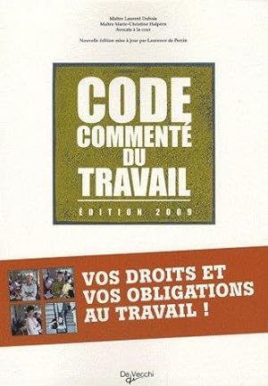 Immagine del venditore per le code comment du travail 2009 (23e dition) venduto da Chapitre.com : livres et presse ancienne