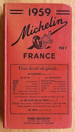 1959 Michelin France: Very Good Hardcover (1959) 1st Edition | Books at ...
