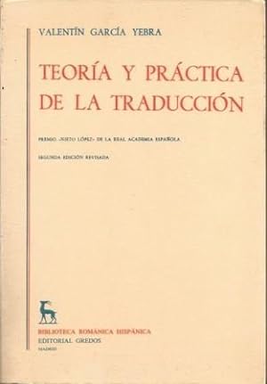 Seller image for Teoria y Practica de la Traduccion. Tomo II for sale by Black Rock Books