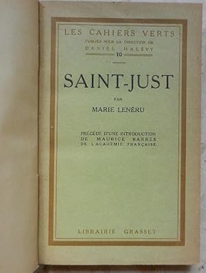 Seller image for Saint-Just. for sale by Librairie les mains dans les poches