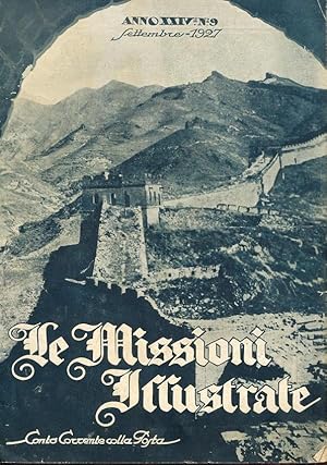 LE MISSIONI ILLUSTRATE - Num. 9 del settembre 1927, Parma, Istituto Missioni Estere, 1927