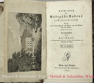 Imagen del vendedor de Taschenbuch fr Badegste Badens in Niedersterreich. a la venta por Antiquariat MEINDL & SULZMANN OG