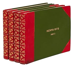 Bild des Verkufers fr [Photo Albums]: Kenya 1972 and 1973 zum Verkauf von Between the Covers-Rare Books, Inc. ABAA