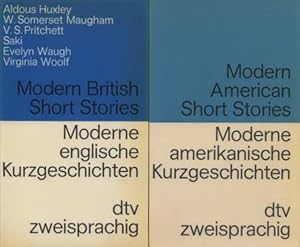 2 Bücher: Modern British Short Stories. Moderne englische Kurzgeschichten / Modern American Short...