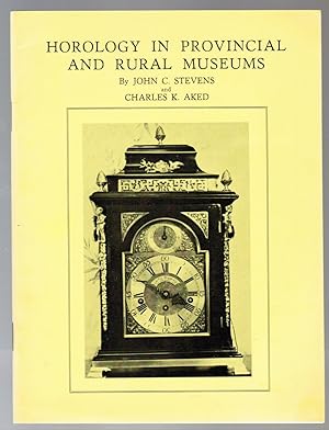 Bild des Verkufers fr Horology in Provincial and Rural Museums (Monographs / Antiquarian Horological Society) zum Verkauf von Besleys Books  PBFA