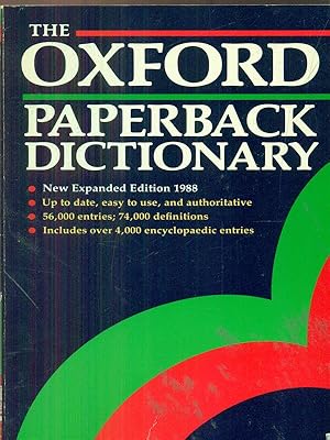 the oxford paperback dictionary