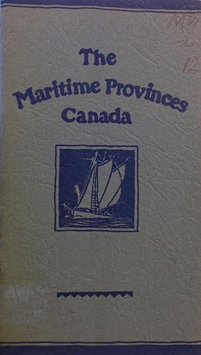 Image du vendeur pour The Maritime Provinces Canada mis en vente par Zubal-Books, Since 1961