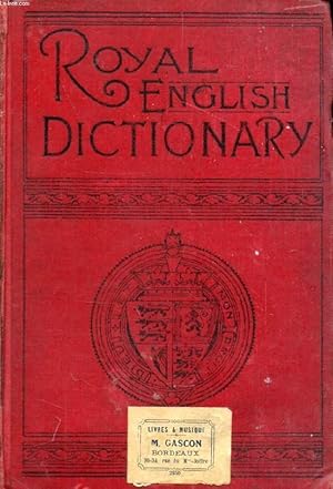 Imagen del vendedor de THE ROYAL ENGLISH DICTIONARY AND WORD TREASURY a la venta por Le-Livre