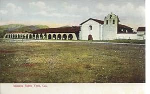 Postcard: "Mission Santa Yuez, Cal." (ca. 1910)