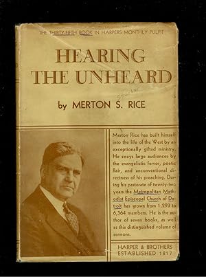 Seller image for Hearing The Unheard for sale by Ramblin Rose Books