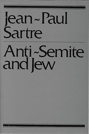 Seller image for Anti-Semite And Jew for sale by Charing Cross Road Booksellers