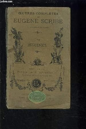 Immagine del venditore per LES HUGUENOTS- Opra en cinq actes venduto da Le-Livre