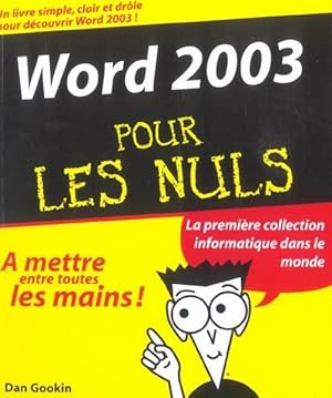 Word 2003