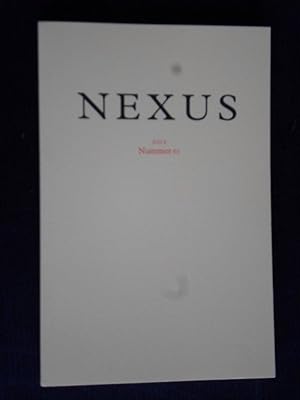 Seller image for Nexus nr 61 for sale by Stadion Books