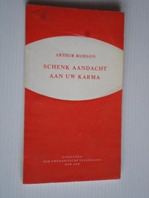 Image du vendeur pour Schenk aandacht aan uw karma mis en vente par Stadion Books