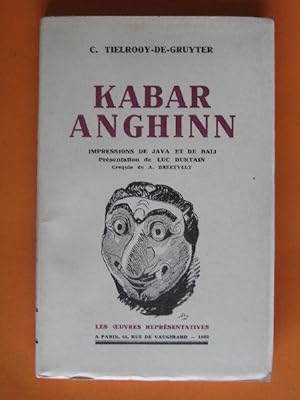 Seller image for Kabar Anghinn, impressions de Java et de Bali for sale by Stadion Books